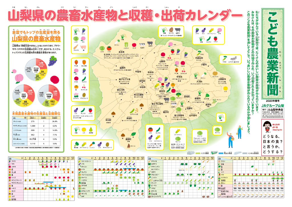 こども農業新聞 Ja山梨中央会